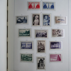 Collection timbres de France 1849-1966 neufs et oblitérés en album lux. Collection timbres de France 1849-1966 neufs et oblitérés en album lux.