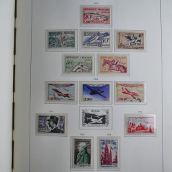 Collection timbres de France 1849-1966 neufs et oblitérés en album lux. Collection timbres de France 1849-1966 neufs et oblitérés en album lux.