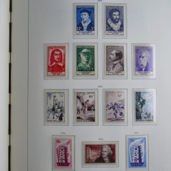 Collection timbres de France 1849-1966 neufs et oblitérés en album lux. Collection timbres de France 1849-1966 neufs et oblitérés en album lux.