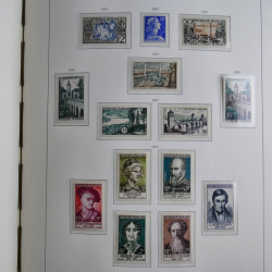 Collection timbres de France 1849-1966 neufs et oblitérés en album lux. Collection timbres de France 1849-1966 neufs et oblitérés en album lux.