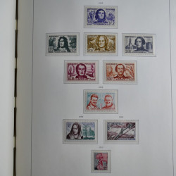 Collection timbres de France 1849-1966 neufs et oblitérés en album lux. Collection timbres de France 1849-1966 neufs et oblitérés en album lux.