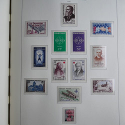 Collection timbres de France 1849-1966 neufs et oblitérés en album lux. Collection timbres de France 1849-1966 neufs et oblitérés en album lux.