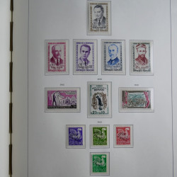 Collection timbres de France 1849-1966 neufs et oblitérés en album lux. Collection timbres de France 1849-1966 neufs et oblitérés en album lux.