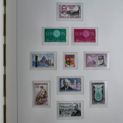 Collection timbres de France 1849-1966 neufs et oblitérés en album lux. Collection timbres de France 1849-1966 neufs et oblitérés en album lux.