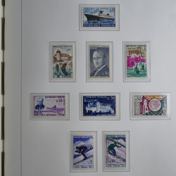 Collection timbres de France 1849-1966 neufs et oblitérés en album lux. Collection timbres de France 1849-1966 neufs et oblitérés en album lux.