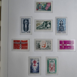 Collection timbres de France 1849-1966 neufs et oblitérés en album lux. Collection timbres de France 1849-1966 neufs et oblitérés en album lux.