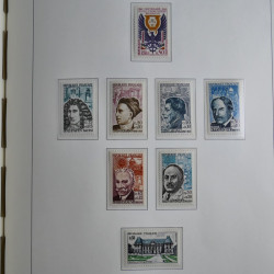 Collection timbres de France 1849-1966 neufs et oblitérés en album lux. Collection timbres de France 1849-1966 neufs et oblitérés en album lux.