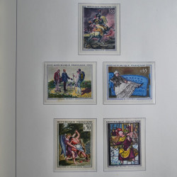 Collection timbres de France 1849-1966 neufs et oblitérés en album lux. Collection timbres de France 1849-1966 neufs et oblitérés en album lux.