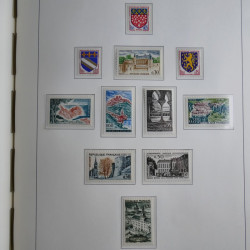 Collection timbres de France 1849-1966 neufs et oblitérés en album lux. Collection timbres de France 1849-1966 neufs et oblitérés en album lux.