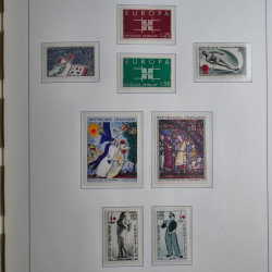 Collection timbres de France 1849-1966 neufs et oblitérés en album lux. Collection timbres de France 1849-1966 neufs et oblitérés en album lux.