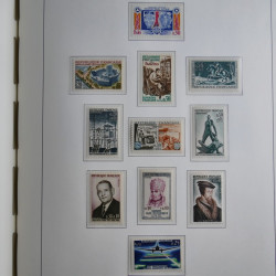 Collection timbres de France 1849-1966 neufs et oblitérés en album lux. Collection timbres de France 1849-1966 neufs et oblitérés en album lux.
