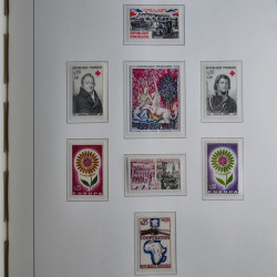 Collection timbres de France 1849-1966 neufs et oblitérés en album lux. Collection timbres de France 1849-1966 neufs et oblitérés en album lux.