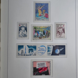 Collection timbres de France 1849-1966 neufs et oblitérés en album lux. Collection timbres de France 1849-1966 neufs et oblitérés en album lux.