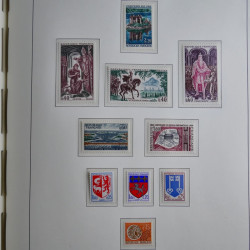 Collection timbres de France 1849-1966 neufs et oblitérés en album lux. Collection timbres de France 1849-1966 neufs et oblitérés en album lux.