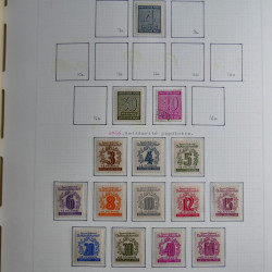 Collection timbres d'Allemagne de l'Est 1945-1959 neufs et oblitérés en album lux. Collection timbres d'Allemagne de l'Est 1945-1959 neufs et oblitérés en album lux.