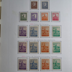 Collection timbres d'Allemagne de l'Est 1945-1959 neufs et oblitérés en album lux. Collection timbres d'Allemagne de l'Est 1945-1959 neufs et oblitérés en album lux.