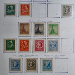 Collection timbres d'Allemagne de l'Est 1945-1959 neufs et oblitérés en album lux. Collection timbres d'Allemagne de l'Est 1945-1959 neufs et oblitérés en album lux.