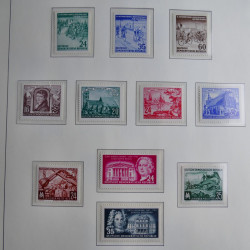 Collection timbres d'Allemagne de l'Est 1945-1959 neufs et oblitérés en album lux. Collection timbres d'Allemagne de l'Est 1945-1959 neufs et oblitérés en album lux.