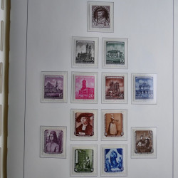 Collection timbres d'Allemagne de l'Est 1945-1959 neufs et oblitérés en album lux. Collection timbres d'Allemagne de l'Est 1945-1959 neufs et oblitérés en album lux.