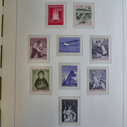 Collection timbres d'Autriche 1960-2000 neufs et oblitérés en album lux. Collection timbres d'Autriche 1960-2000 neufs et oblitérés en album lux.