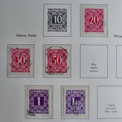 Collection timbres d'Autriche 1960-2000 neufs et oblitérés en album lux. Collection timbres d'Autriche 1960-2000 neufs et oblitérés en album lux.