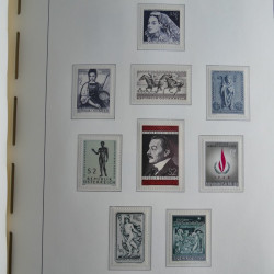 Collection timbres d'Autriche 1960-2000 neufs et oblitérés en album lux. Collection timbres d'Autriche 1960-2000 neufs et oblitérés en album lux.