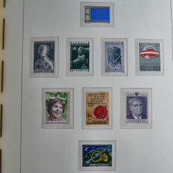 Collection timbres d'Autriche 1960-2000 neufs et oblitérés en album lux. Collection timbres d'Autriche 1960-2000 neufs et oblitérés en album lux.