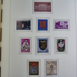 Collection timbres d'Autriche 1960-2000 neufs et oblitérés en album lux. Collection timbres d'Autriche 1960-2000 neufs et oblitérés en album lux.