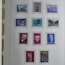 Collection timbres d'Autriche 1960-2000 neufs et oblitérés en album lux. Collection timbres d'Autriche 1960-2000 neufs et oblitérés en album lux.