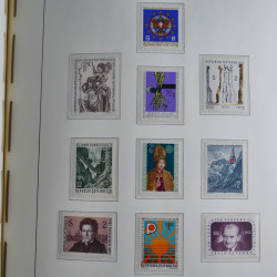 Collection timbres d'Autriche 1960-2000 neufs et oblitérés en album lux. Collection timbres d'Autriche 1960-2000 neufs et oblitérés en album lux.