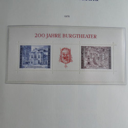 Collection timbres d'Autriche 1960-2000 neufs et oblitérés en album lux. Collection timbres d'Autriche 1960-2000 neufs et oblitérés en album lux.