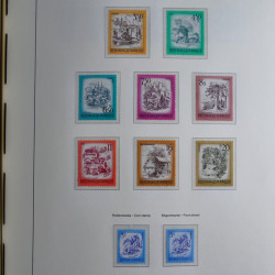 Collection timbres d'Autriche 1960-2000 neufs et oblitérés en album lux. Collection timbres d'Autriche 1960-2000 neufs et oblitérés en album lux.