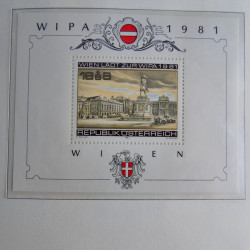 Collection timbres d'Autriche 1960-2000 neufs et oblitérés en album lux. Collection timbres d'Autriche 1960-2000 neufs et oblitérés en album lux.