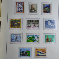 Collection timbres d'Autriche 1960-2000 neufs et oblitérés en album lux. Collection timbres d'Autriche 1960-2000 neufs et oblitérés en album lux.