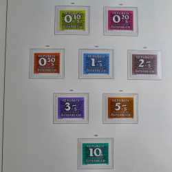 Collection timbres d'Autriche 1960-2000 neufs et oblitérés en album lux. Collection timbres d'Autriche 1960-2000 neufs et oblitérés en album lux.