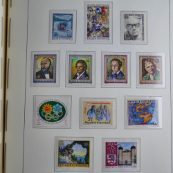 Collection timbres d'Autriche 1960-2000 neufs et oblitérés en album lux. Collection timbres d'Autriche 1960-2000 neufs et oblitérés en album lux.