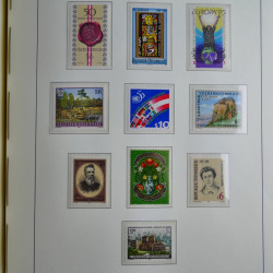 Collection timbres d'Autriche 1960-2000 neufs et oblitérés en album lux. Collection timbres d'Autriche 1960-2000 neufs et oblitérés en album lux.