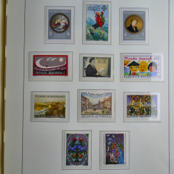 Collection timbres d'Autriche 1960-2000 neufs et oblitérés en album lux. Collection timbres d'Autriche 1960-2000 neufs et oblitérés en album lux.