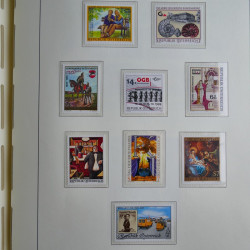 Collection timbres d'Autriche 1960-2000 neufs et oblitérés en album lux. Collection timbres d'Autriche 1960-2000 neufs et oblitérés en album lux.