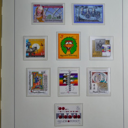 Collection timbres d'Autriche 1960-2000 neufs et oblitérés en album lux. Collection timbres d'Autriche 1960-2000 neufs et oblitérés en album lux.