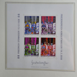 Collection timbres d'Autriche 1960-2000 neufs et oblitérés en album lux. Collection timbres d'Autriche 1960-2000 neufs et oblitérés en album lux.