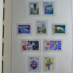 Collection timbres de Monaco 1981-2000 neufs en album lux. Collection timbres de Monaco 1981-2000 neufs en album lux.