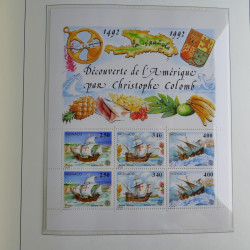 Collection timbres de Monaco 1981-2000 neufs en album lux. Collection timbres de Monaco 1981-2000 neufs en album lux.