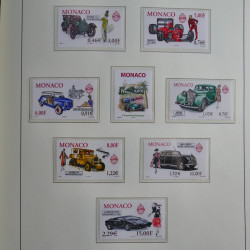 Collection timbres de Monaco 1981-2000 neufs en album lux. Collection timbres de Monaco 1981-2000 neufs en album lux.