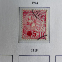 Collection timbres de Monaco 1885-1980 neufs et oblitérés en album lux. Collection timbres de Monaco 1885-1980 neufs et oblitérés en album lux.