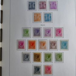 Collection timbres de Monaco 1885-1980 neufs et oblitérés en album lux. Collection timbres de Monaco 1885-1980 neufs et oblitérés en album lux.