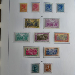 Collection timbres de Monaco 1885-1980 neufs et oblitérés en album lux. Collection timbres de Monaco 1885-1980 neufs et oblitérés en album lux.
