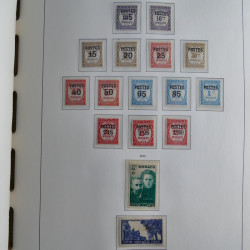 Collection timbres de Monaco 1885-1980 neufs et oblitérés en album lux. Collection timbres de Monaco 1885-1980 neufs et oblitérés en album lux.