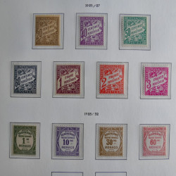 Collection timbres de Monaco 1885-1980 neufs et oblitérés en album lux. Collection timbres de Monaco 1885-1980 neufs et oblitérés en album lux.