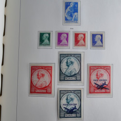 Collection timbres de Monaco 1885-1980 neufs et oblitérés en album lux. Collection timbres de Monaco 1885-1980 neufs et oblitérés en album lux.